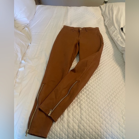 Sabine High-Rise Ankle Coated Skinny Jeans sz 27 color fawn worn twice. - Picture 5 of 10